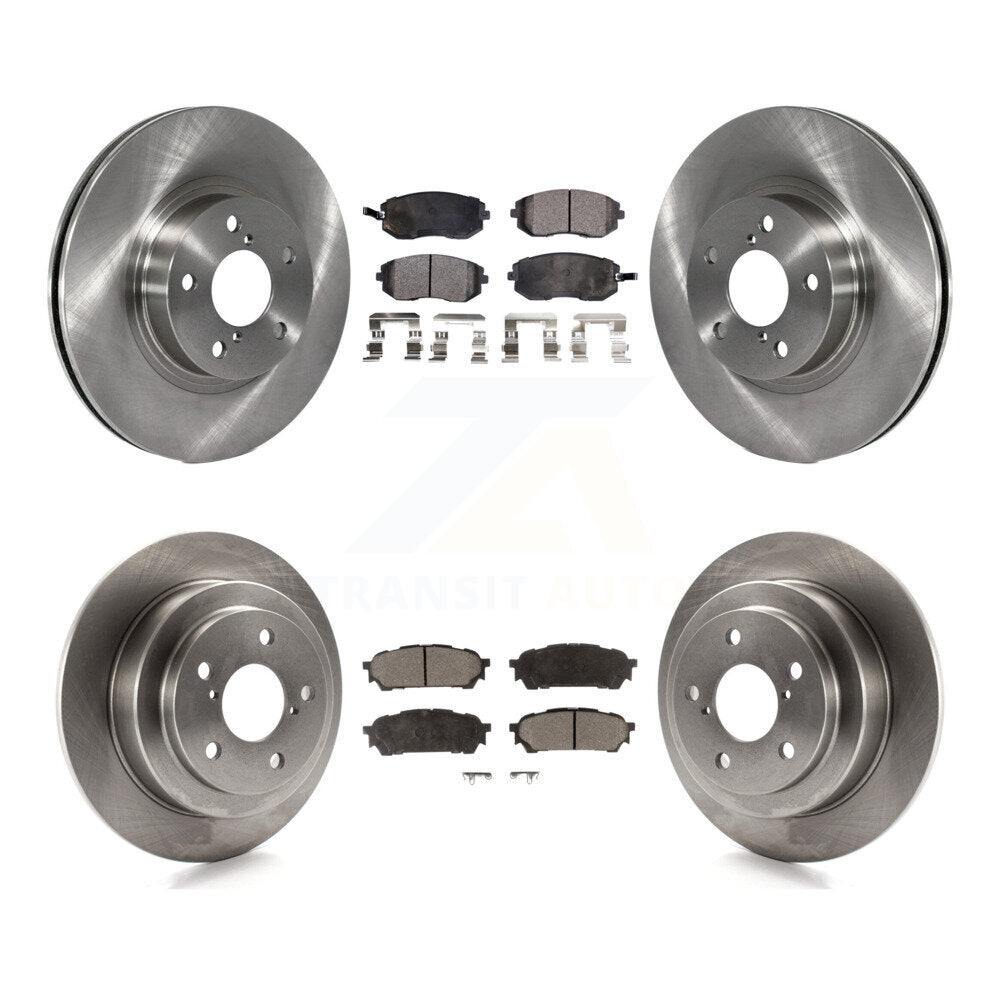 Transit Auto K8T-101126 Disc Brake Kit for 2003-2007 Saab 9-2X, Subaru Impreza - Front and Rear product image