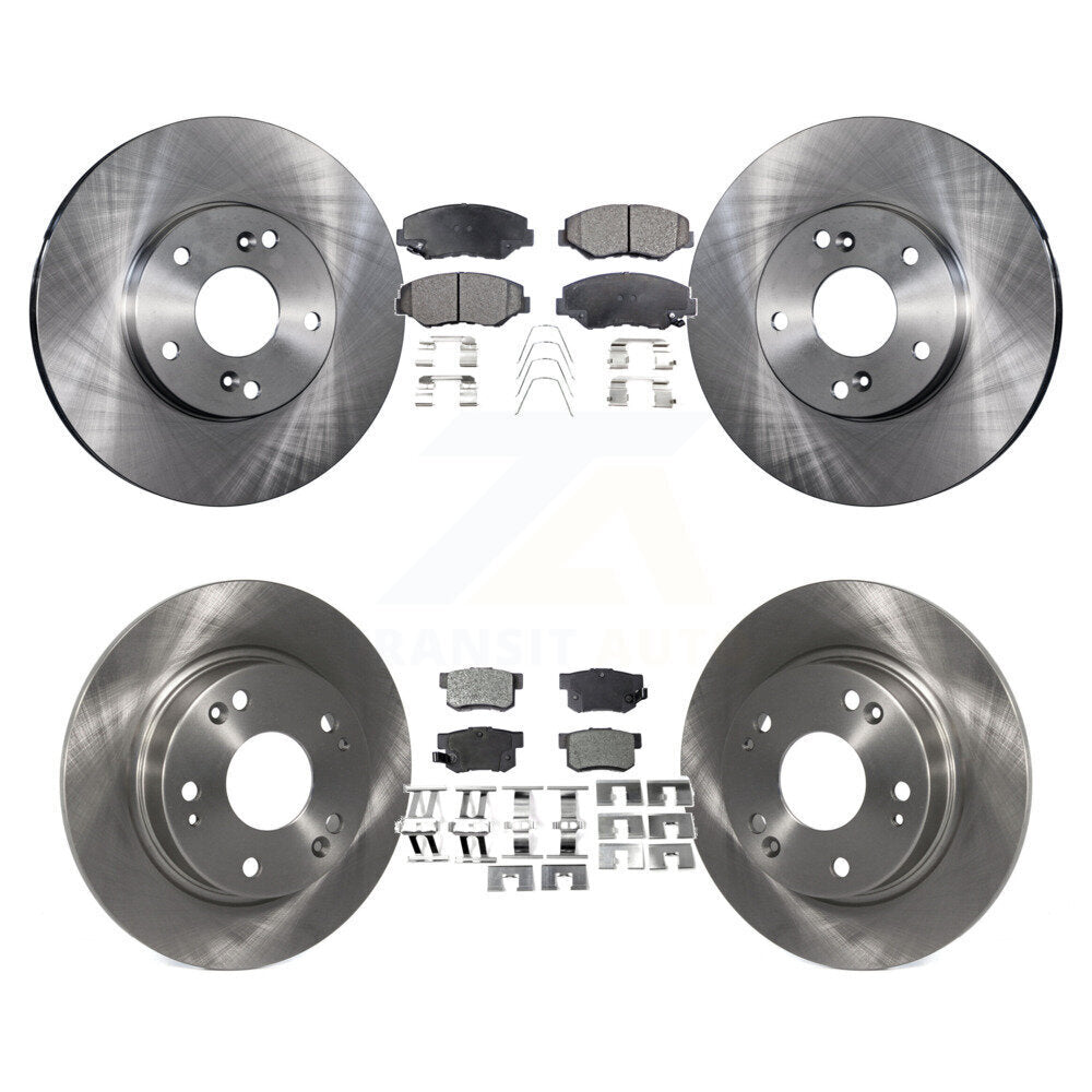 Transit Auto K8T-101138 Disc Brake Kit for 2013-2015 Honda Civic, Acura ILX - Front and Rear product image
