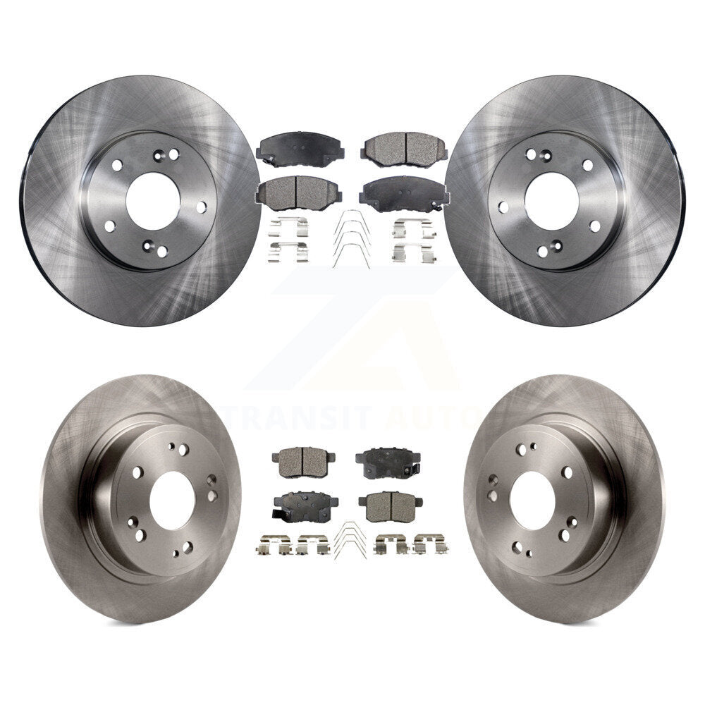 Transit Auto K8T-101139 Disc Brake Kit for 2008-2017 Honda Accord - Front and Rear product image
