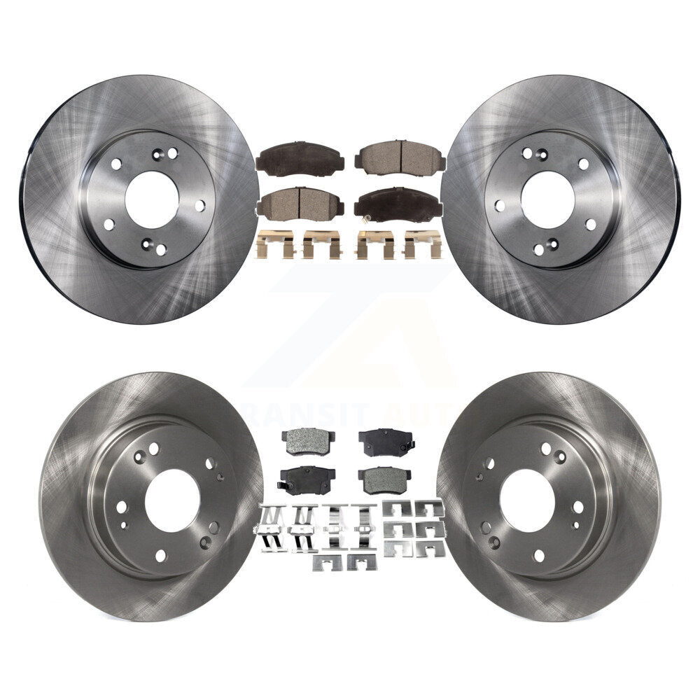 Transit Auto K8T-101142 Disc Brake Kit for 2006-2011 Acura CSX - Front and Rear product image