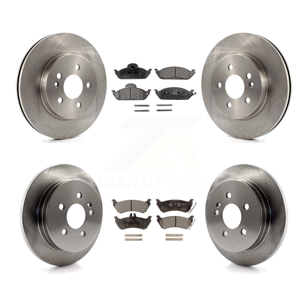 Transit Auto K8T-101152 Disc Brake Kit for 1998-2005 Mercedes-Benz ML350, Mercedes-Benz ML320, Mercedes-Benz ML430 - Front and Rear product image