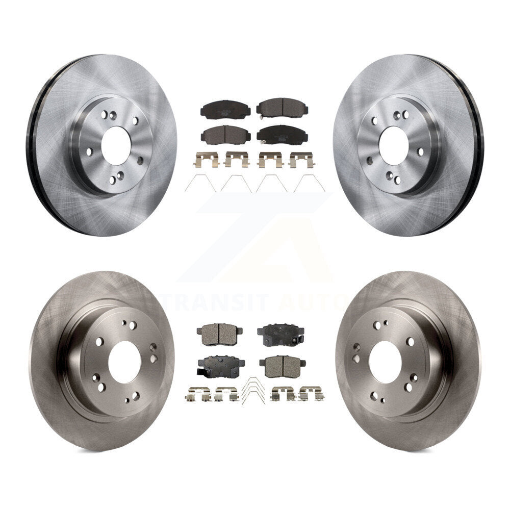Transit Auto K8T-101153 Disc Brake Kit for 2010-2014 Honda Accord, Acura TSX - Front and Rear product image