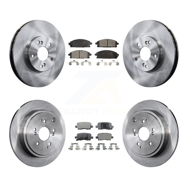 Transit Auto K8T-101160 Disc Brake Kit for 2003-2006 Acura MDX - Front and Rear product image