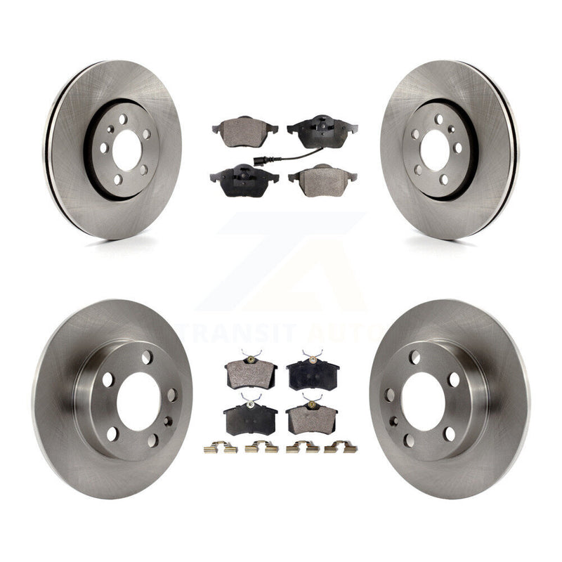 Transit Auto K8T-101162 Disc Brake Kit for 1999-2006 Volkswagen Golf, Volkswagen Jetta, Volkswagen Beetle - Front and Rear product image