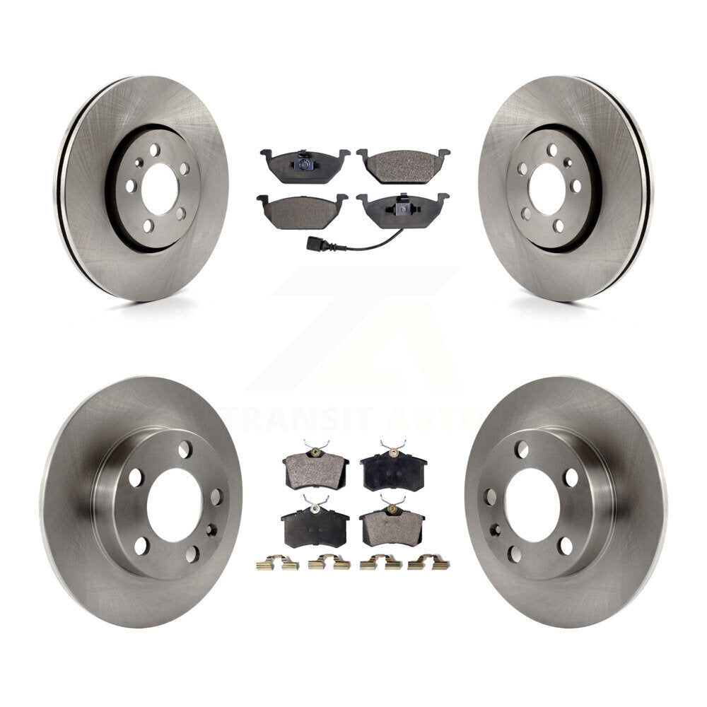 Transit Auto K8T-101163 Disc Brake Kit for 2000-2001 Volkswagen Golf - Front and Rear product image