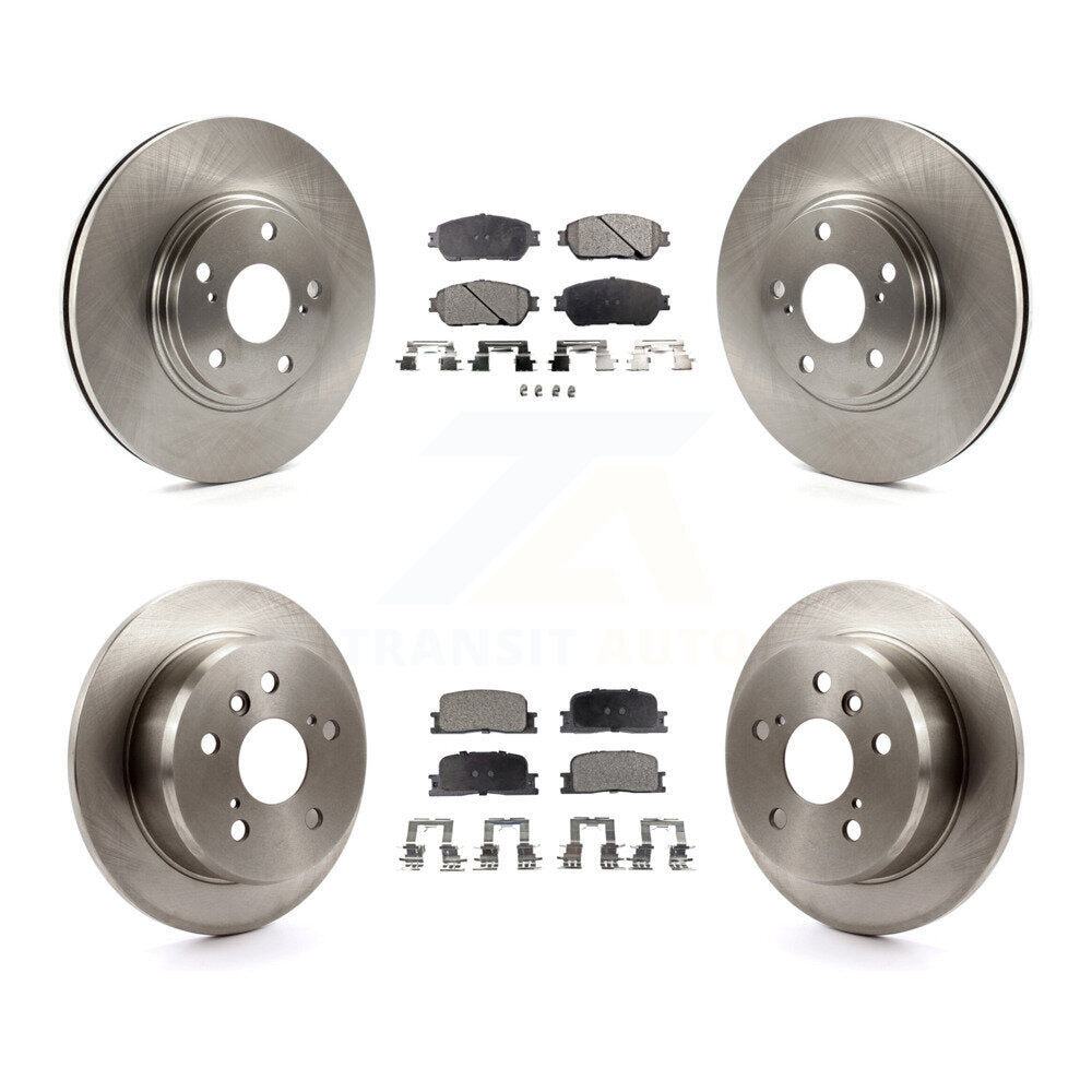 Transit Auto K8T-101167 Disc Brake Kit for 2004-2006 Lexus ES330 - Front and Rear product image