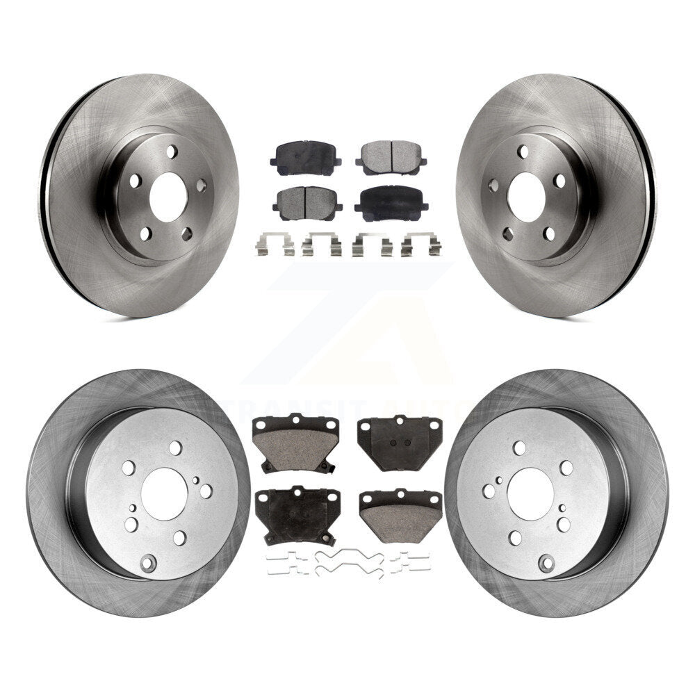 Transit Auto K8T-101171 Disc Brake Kit for 2003-2008 Toyota Corolla, Pontiac Vibe, Toyota Matrix - Front and Rear product image