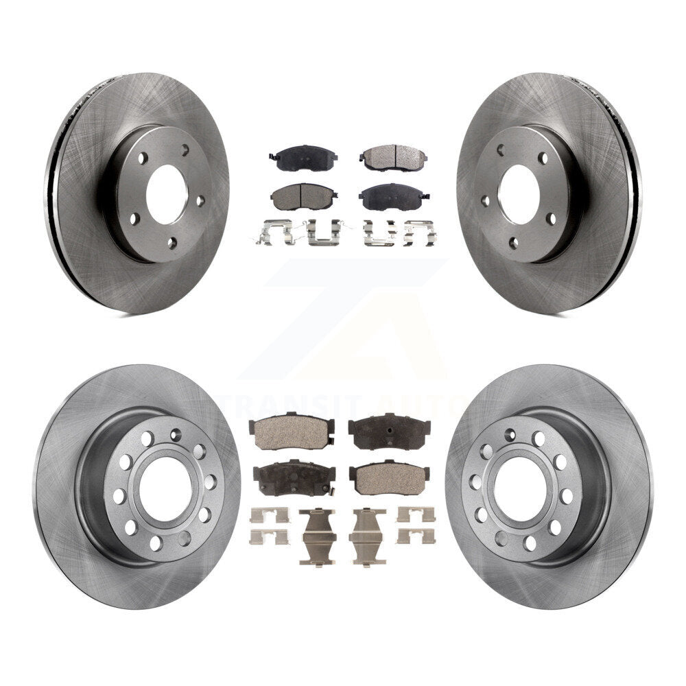 Transit Auto K8T-101172 Disc Brake Kit for 2000-2001 INFINITI I30, Nissan Maxima - Front and Rear product image