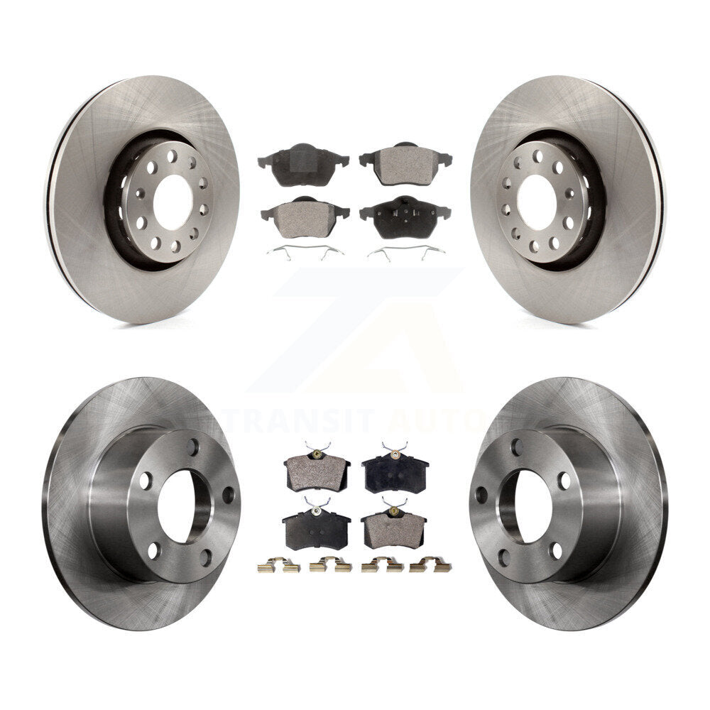 Transit Auto K8T-101176 Disc Brake Kit for 2000-2004 Audi A6 - Front and Rear product image