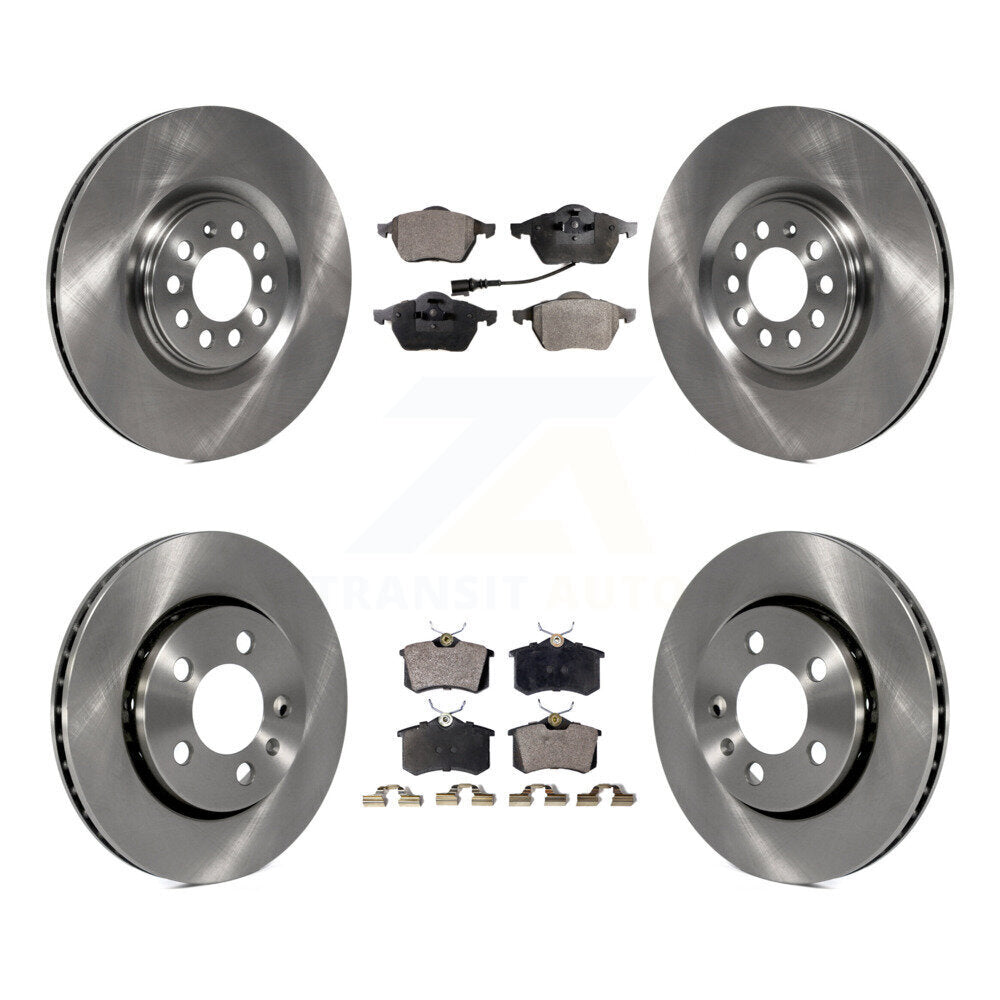 Transit Auto K8T-101184 Disc Brake Kit for 2001-2006 Audi TT Quattro, Volkswagen Golf - Front and Rear product image