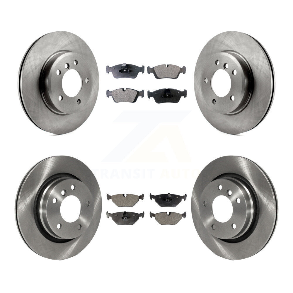 Transit Auto K8T-101190 Disc Brake Kit for 1998-2006 BMW 325Ci, BMW 325i, BMW 323Ci & more - Front and Rear product image