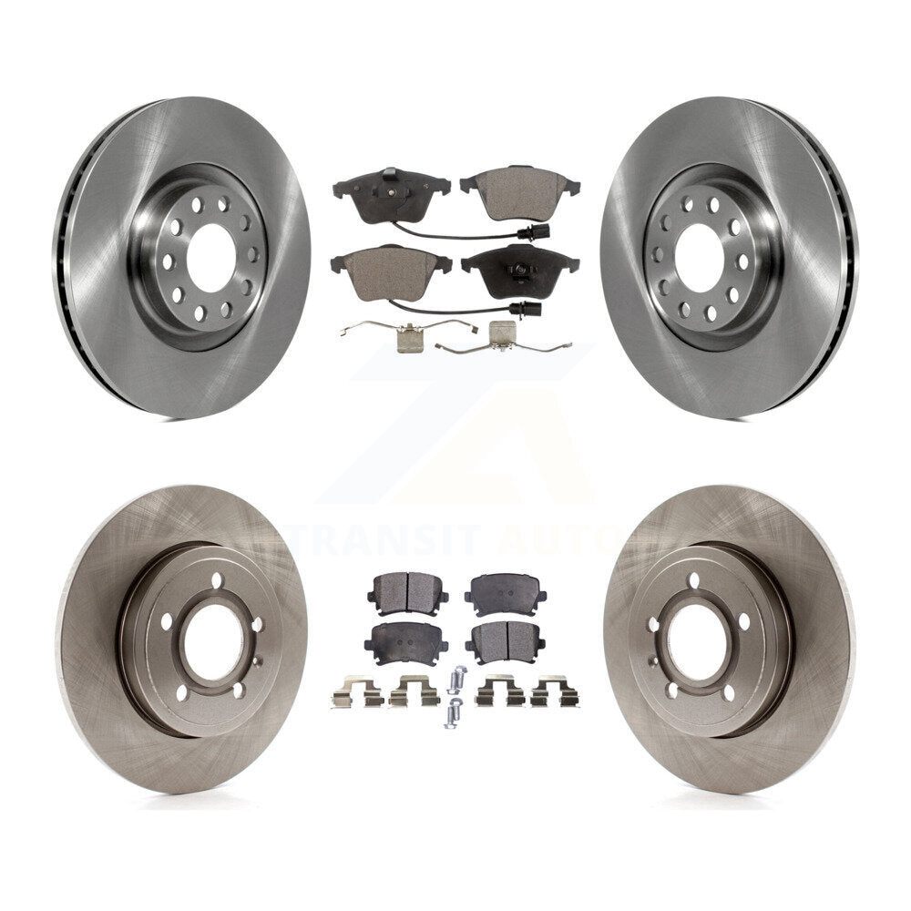 Transit Auto K8T-101194 Disc Brake Kit for 2007-2009 Audi A4, Audi A4 Quattro - Front and Rear product image