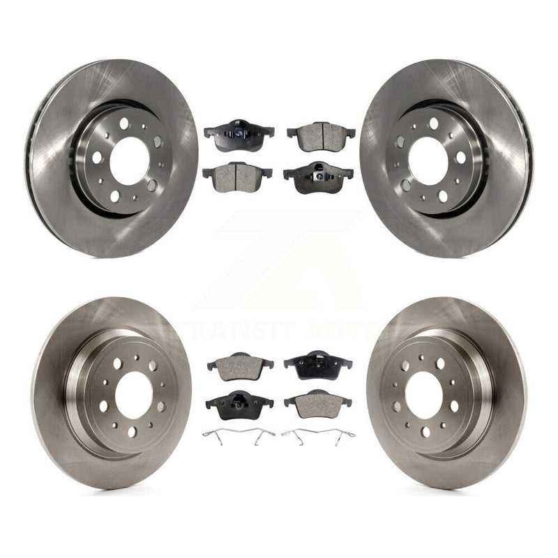 Transit Auto K8T-101196 Disc Brake Kit for 1999-2009 Volvo S60, Volvo S80, Volvo V70 & more - Front and Rear product image