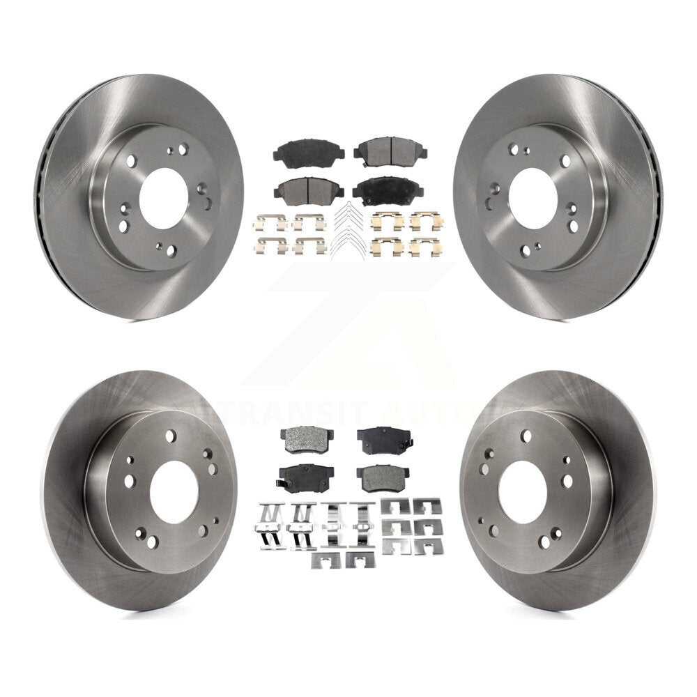 Transit Auto K8T-101201 Disc Brake Kit for 2002-2006 Honda Civic, Acura RSX - Front and Rear product image