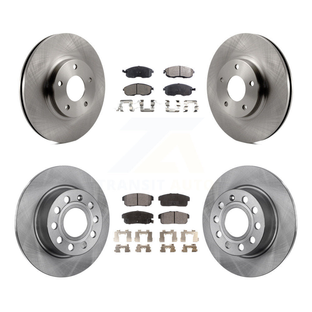 Transit Auto K8T-101206 Disc Brake Kit for 2002-2004 INFINITI I35, Nissan Maxima - Front and Rear product image