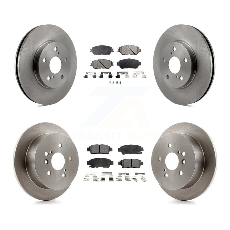 Transit Auto K8T-101210 Disc Brake Kit for 2004-2010 Toyota Sienna - Front and Rear product image