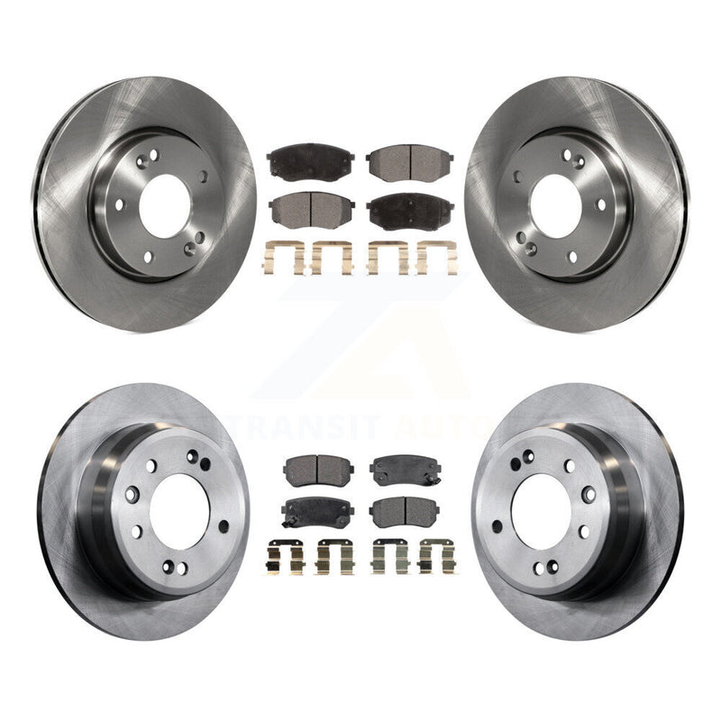 Transit Auto K8T-101213 Disc Brake Kit for 2010-2012 Kia Sportage, Hyundai Tucson - Front and Rear product image
