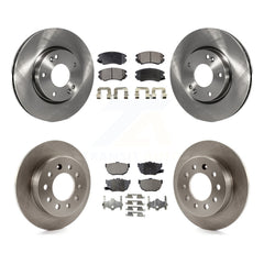 Transit Auto K8T-101214 Disc Brake Kit for 2003-2008 Hyundai Tiburon - Front and Rear product image