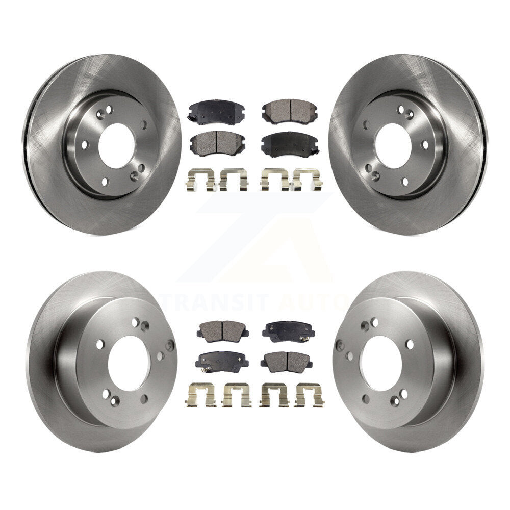 Transit Auto K8T-101216 Disc Brake Kit for 2008-2010 Hyundai Sonata - Front and Rear product image