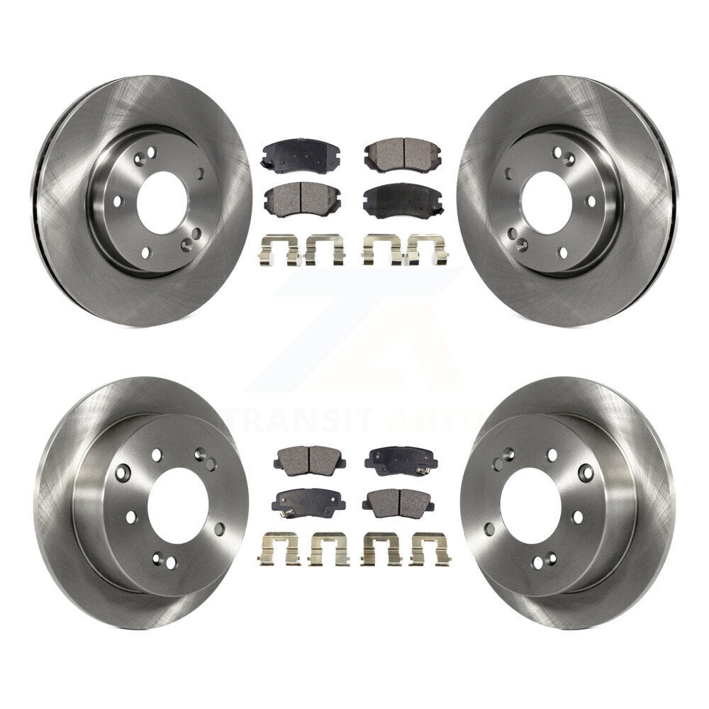 Transit Auto K8T-101218 Disc Brake Kit for 2012-2013 Kia Soul - Front and Rear product image