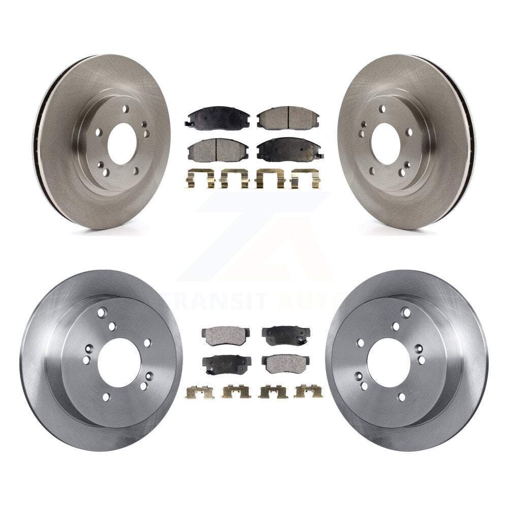 Transit Auto K8T-101220 Disc Brake Kit for 2001-2006 Hyundai Santa Fe - Front and Rear product image