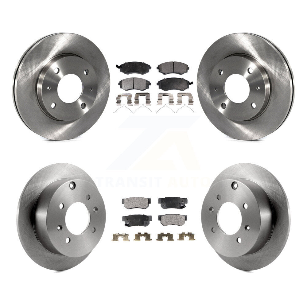 Transit Auto K8T-101227 Disc Brake Kit for 2001-2003 Kia Magentis, Kia Optima, Hyundai Sonata - Front and Rear product image