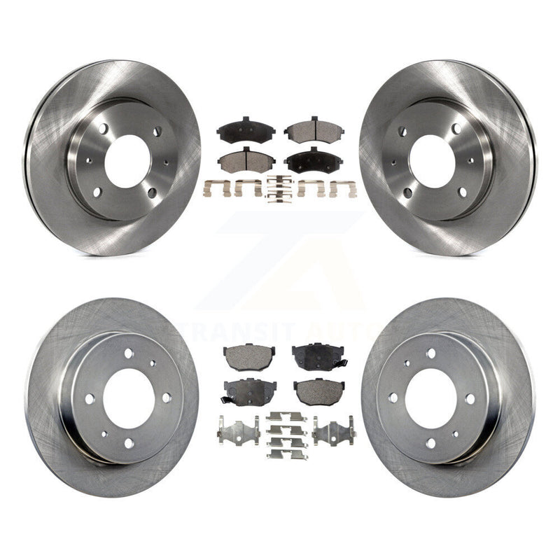 Transit Auto K8T-101228 Disc Brake Kit for 2002-2005 Hyundai Elantra - Front and Rear product image