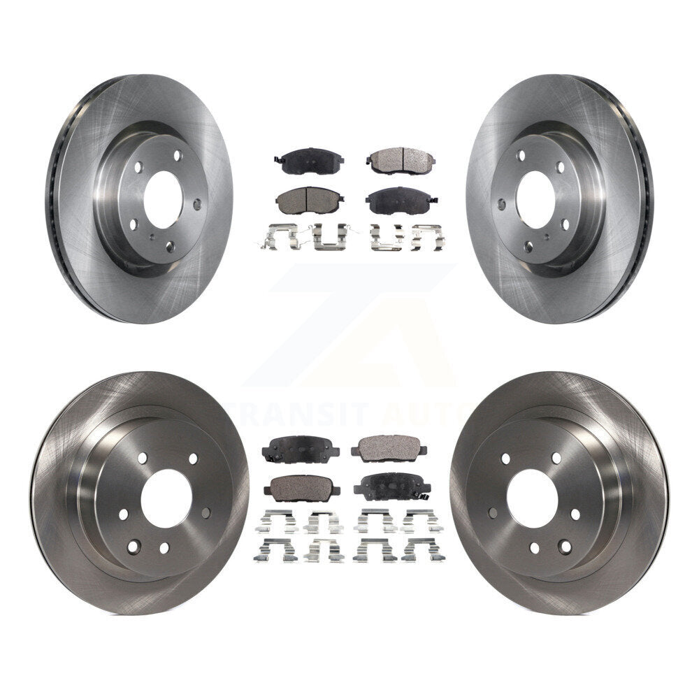 Transit Auto K8T-101229 Disc Brake Kit for 2003-2005 INFINITI G35, Nissan 350Z - Front and Rear product image