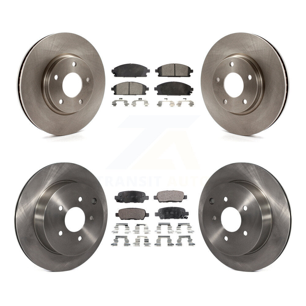 Transit Auto K8T-101232 Disc Brake Kit for 2004-2009 Nissan Quest - Front and Rear product image