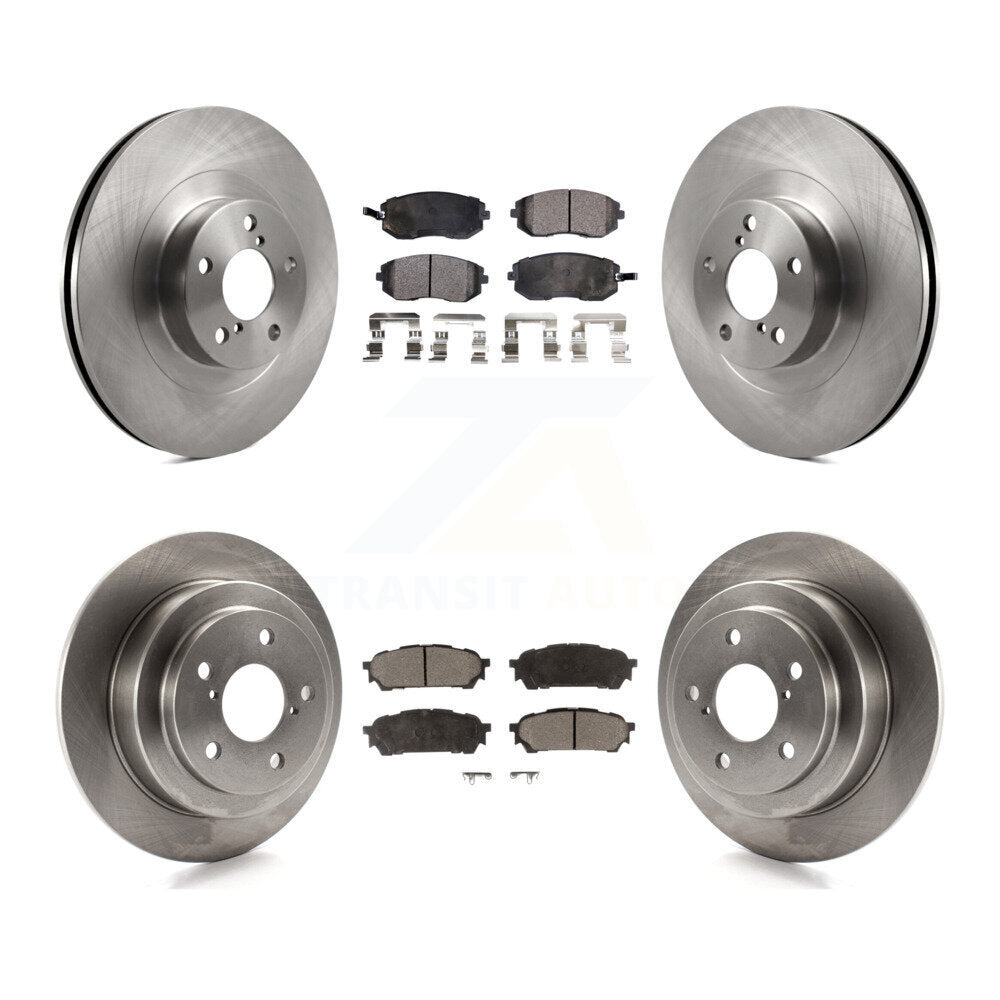 Transit Auto K8T-101243 Disc Brake Kit for 2004-2008 Saab 9-2X, Subaru Forester, Subaru Impreza - Front and Rear product image