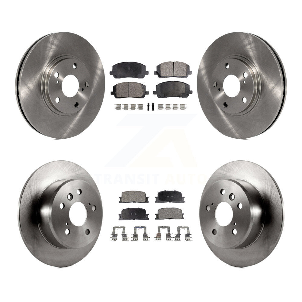 Transit Auto K8T-101248 Disc Brake Kit for 2001-2003 Toyota Highlander - Front and Rear product image