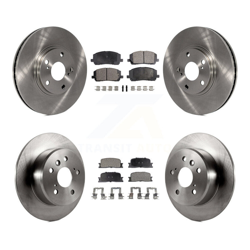 Transit Auto K8T-101248 Disc Brake Kit for 2001-2003 Toyota Highlander - Front and Rear product image