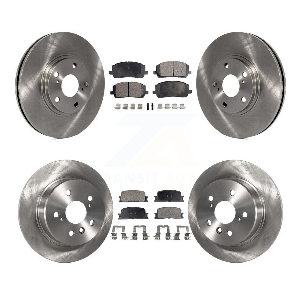 Transit Auto K8T-101249 Disc Brake Kit for 2001-2003 Toyota Highlander - Front and Rear product image