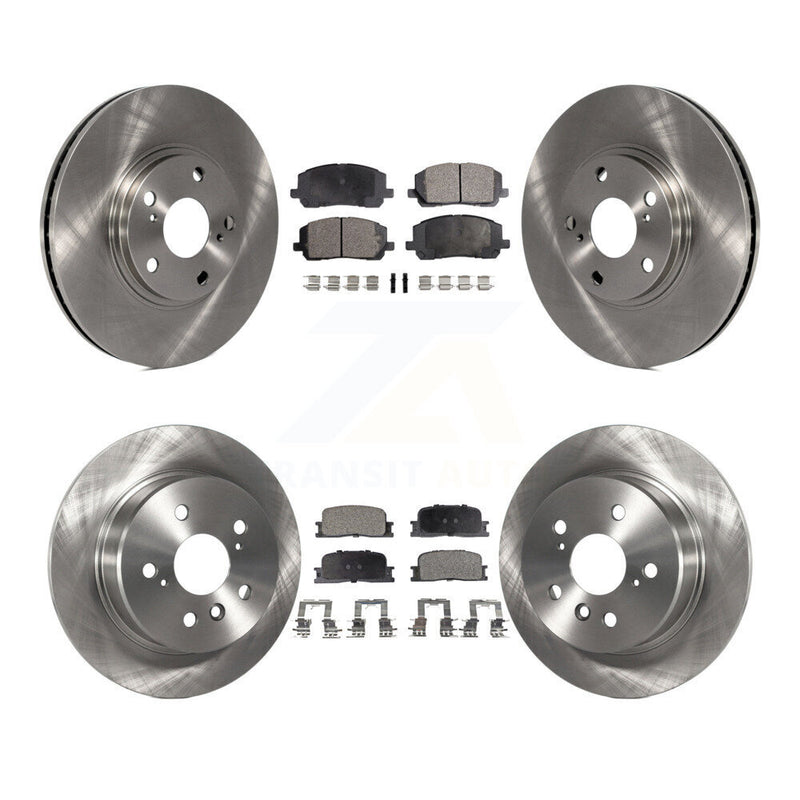 Transit Auto K8T-101249 Disc Brake Kit for 2001-2003 Toyota Highlander - Front and Rear product image
