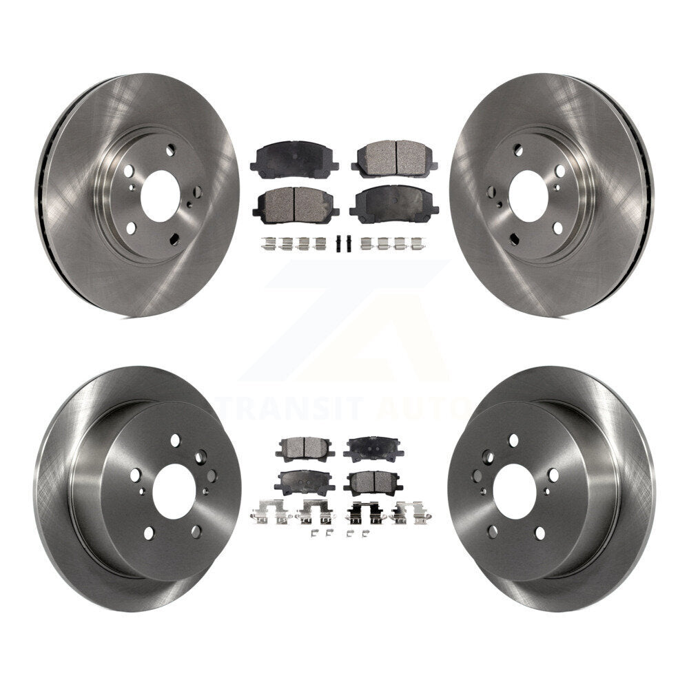 Transit Auto K8T-101250 Disc Brake Kit for 2004-2007 Toyota Highlander - Front and Rear product image