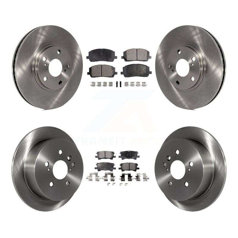 Transit Auto K8T-101250 Disc Brake Kit for 2004-2007 Toyota Highlander - Front and Rear product image