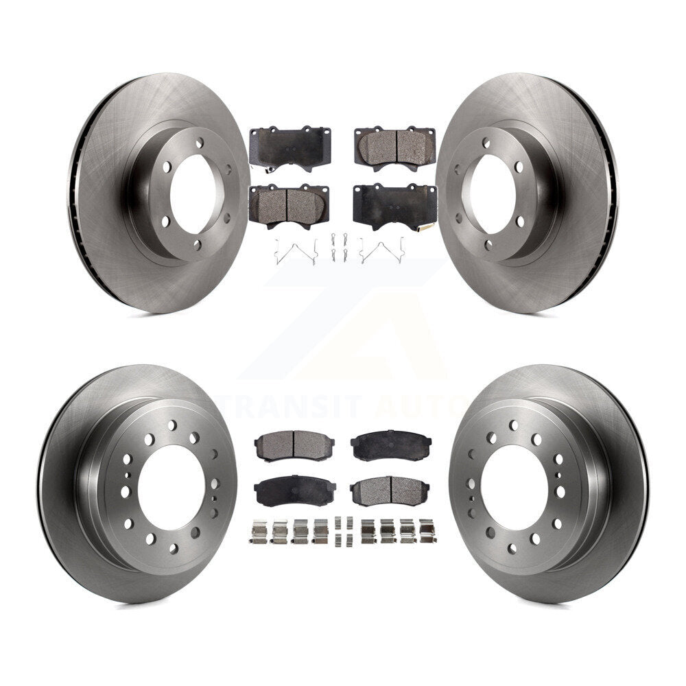 Transit Auto K8T-101251 Disc Brake Kit for 2003-2009 Toyota 4Runner, Lexus GX470 - Front and Rear product image