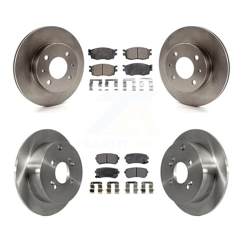 Transit Auto K8T-101253 Disc Brake Kit for 2006 Hyundai Accent - Front and Rear product image