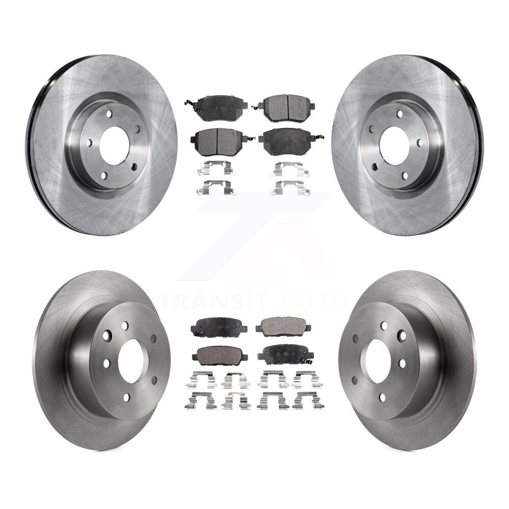 Transit Auto K8T-101260 Disc Brake Kit for 2004-2005 Nissan Altima, Nissan Maxima - Front and Rear product image