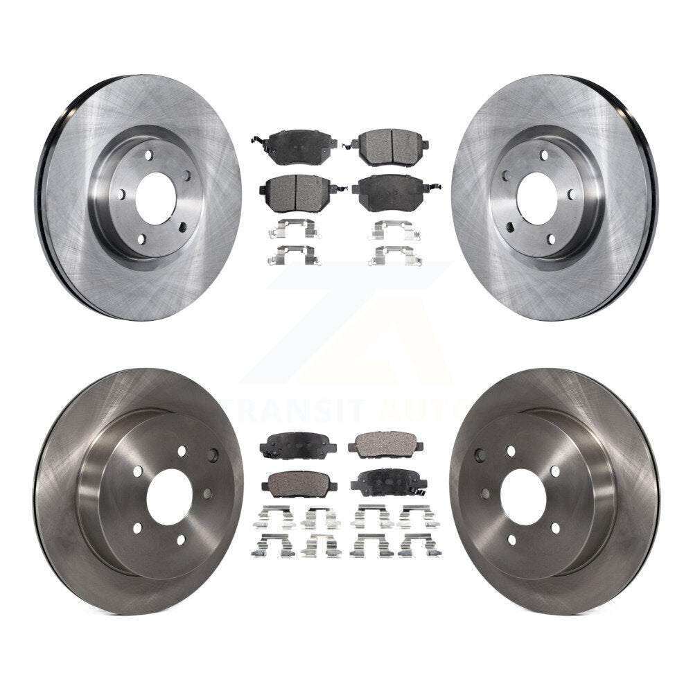 Transit Auto K8T-101261 Disc Brake Kit for 2003-2005 INFINITI FX35, INFINITI FX45, Nissan Murano - Front and Rear product image