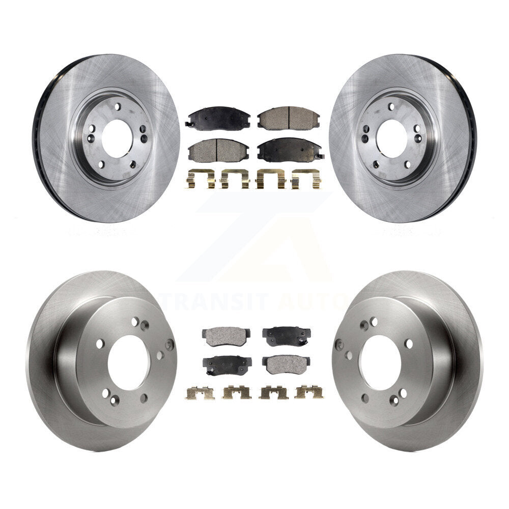 Transit Auto K8T-101271 Disc Brake Kit for 2003-2005 Hyundai XG350 - Front and Rear product image