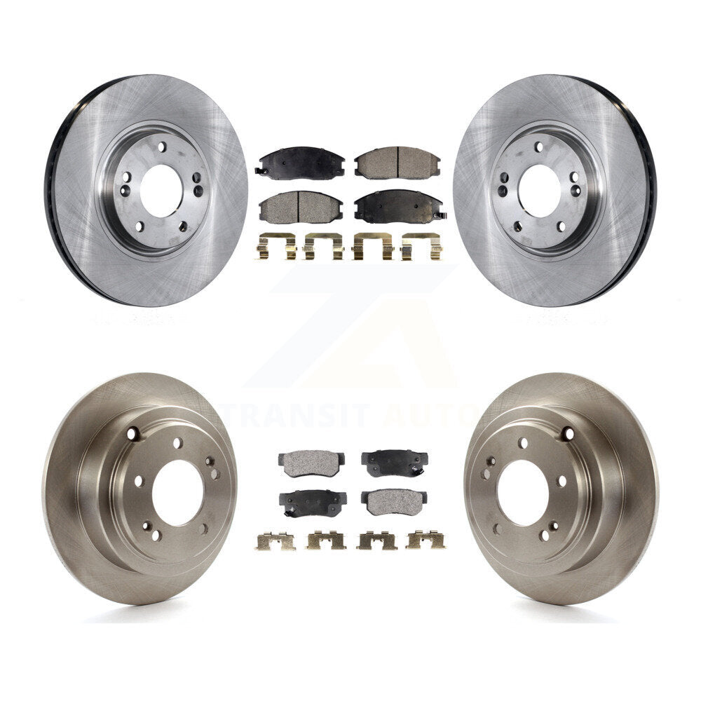 Transit Auto K8T-101272 Disc Brake Kit for 2004-2006 Kia Amanti - Front and Rear product image