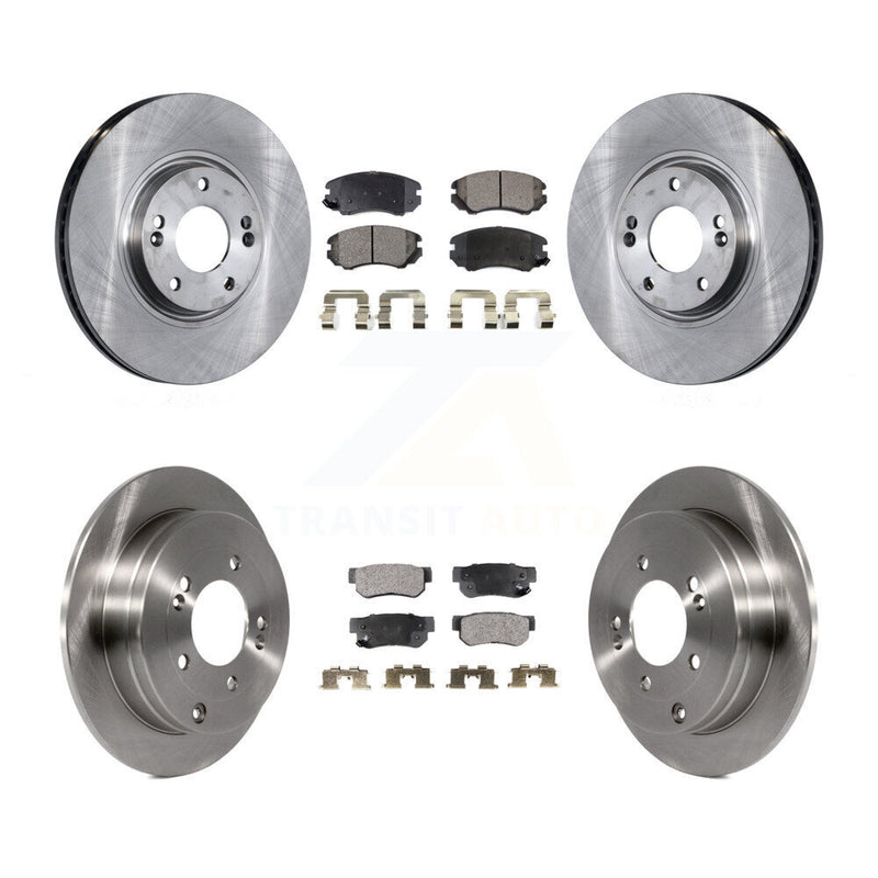 Transit Auto K8T-101274 Disc Brake Kit for 2006-2009 Hyundai Azera - Front and Rear product image