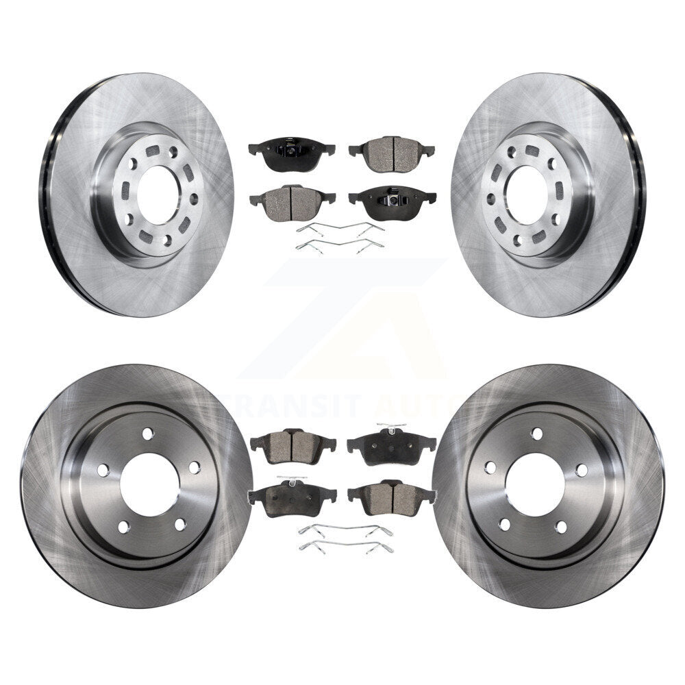 Transit Auto K8T-101276 Disc Brake Kit for 2004-2013 Mazda 3 Sport, Mazda 3 - Front and Rear product image