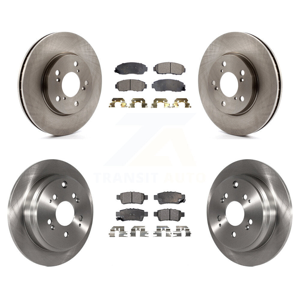 Transit Auto K8T-101280 Disc Brake Kit for 2005-2010 Honda Odyssey - Front and Rear product image