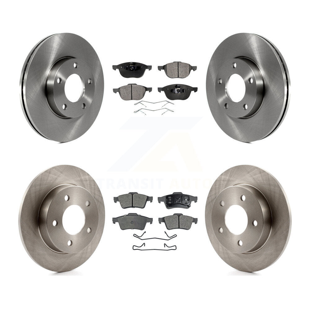 Transit Auto K8T-101282 Disc Brake Kit for 2004-2005 Mazda 3 - Front and Rear product image