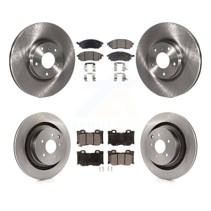Transit Auto K8T-101287 Disc Brake Kit for 2009-2020 Nissan 370Z - Front and Rear product image
