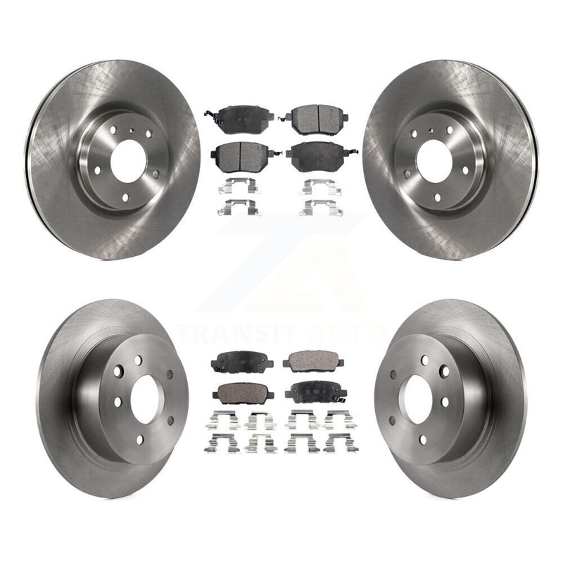 Transit Auto K8T-101288 Disc Brake Kit for 2005-2008 Nissan Altima, Nissan Maxima - Front and Rear product image