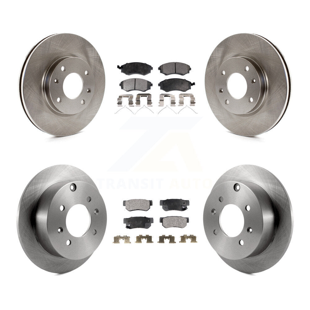 Transit Auto K8T-101293 Disc Brake Kit for 2002-2004 Hyundai Sonata, Kia Magentis, Kia Optima - Front and Rear product image