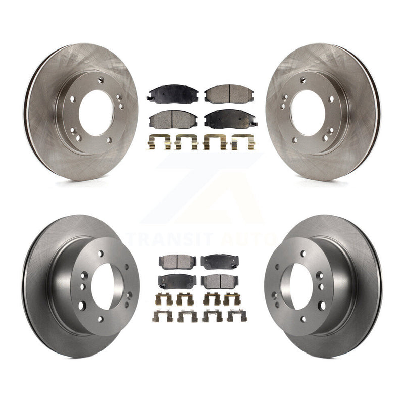 Transit Auto K8T-101295 Disc Brake Kit for 2003-2006 Kia Sorento - Front and Rear product image